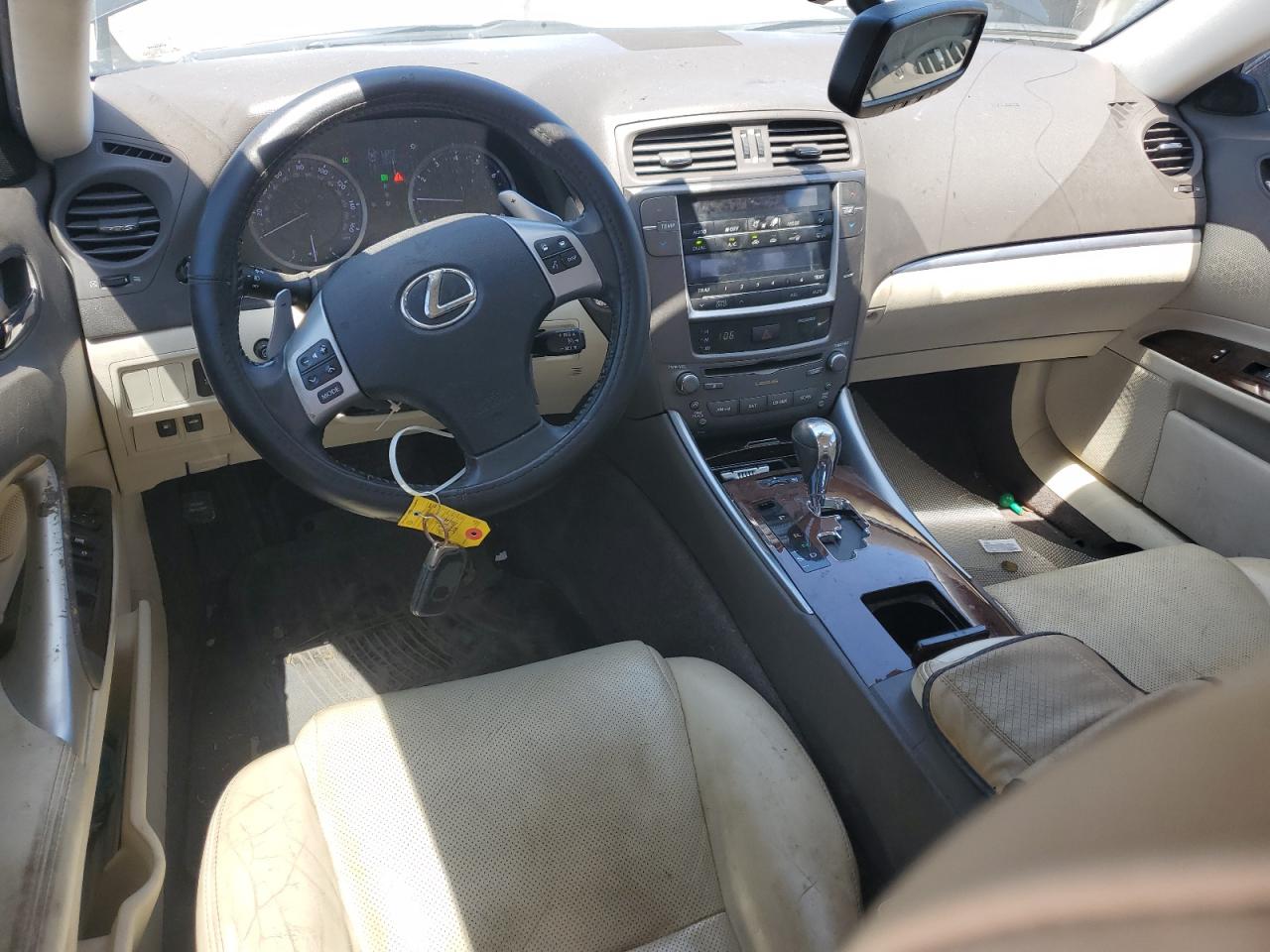 2013 Lexus Is 250 VIN: JTHBF5C2XD5192018 Lot: 62072985