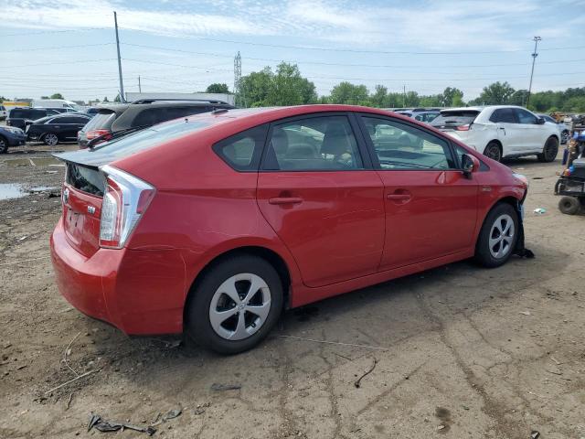  TOYOTA PRIUS 2012 Красный