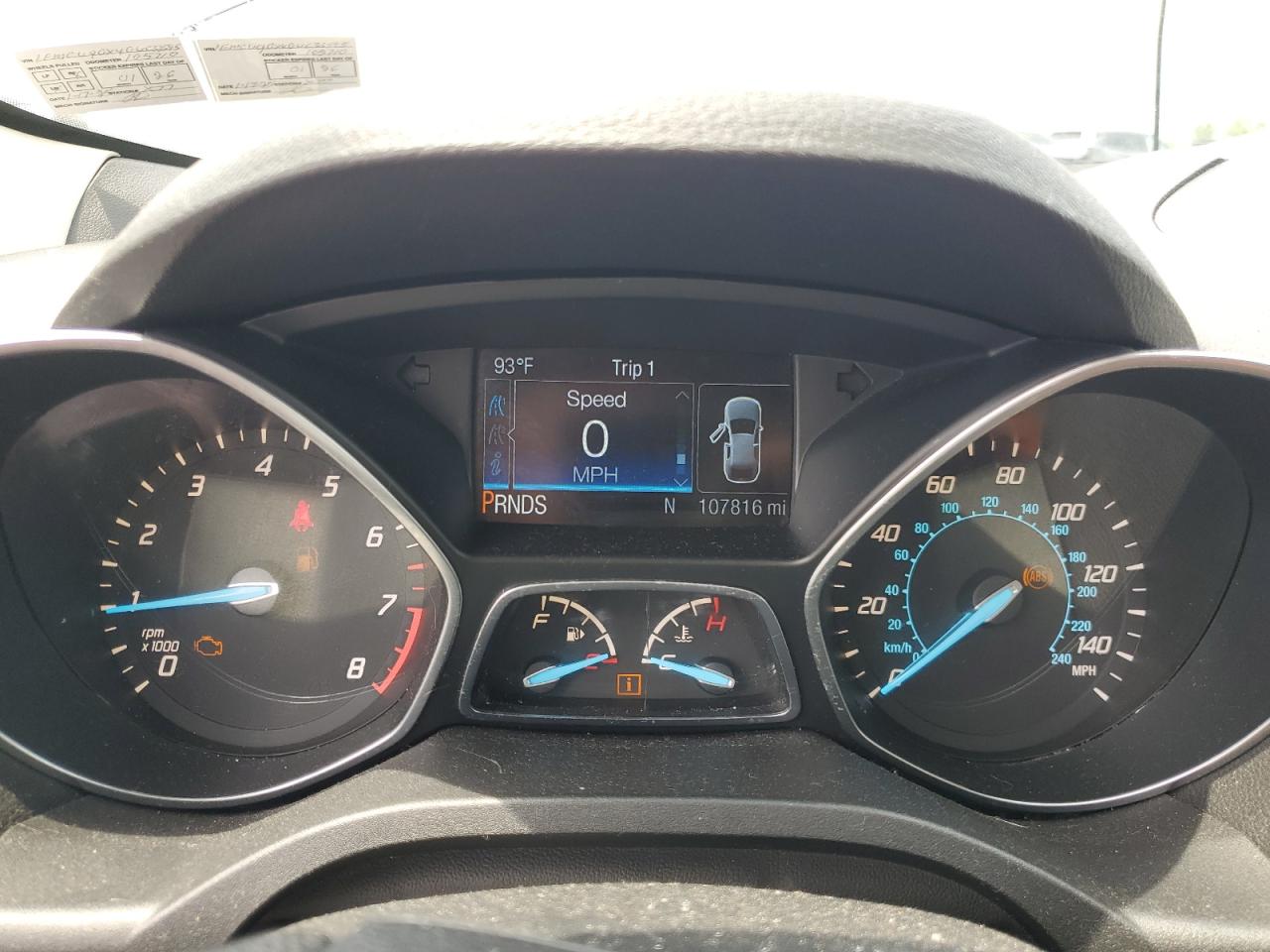2016 Ford Escape Se VIN: 1FMCU9GX4GUC33595 Lot: 63084225