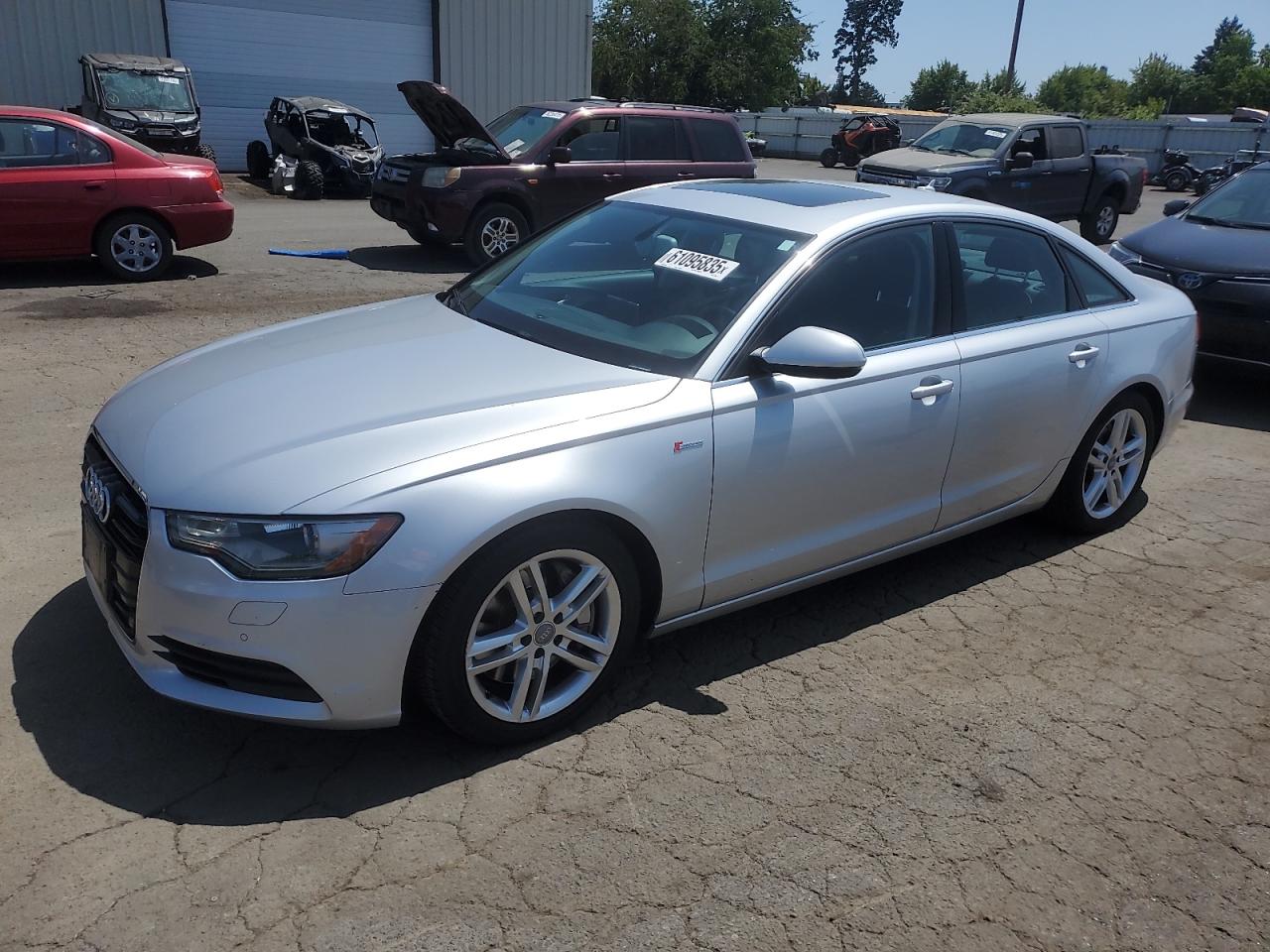 2012 Audi A6 Premium Plus na sprzedaż w Woodburn, OR - Minor Dent/Scratches