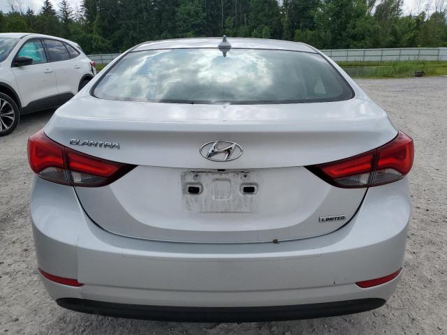  HYUNDAI ELANTRA 2016 Srebrny