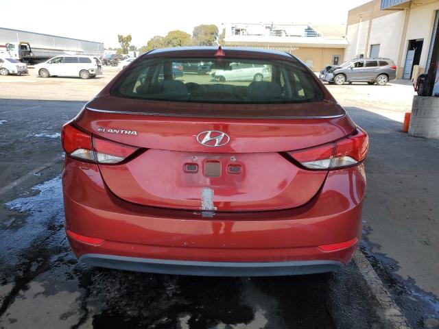  HYUNDAI ELANTRA 2014 Bordowy