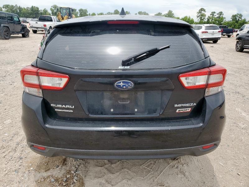 SUBARU IMPREZA 2017 Чорний