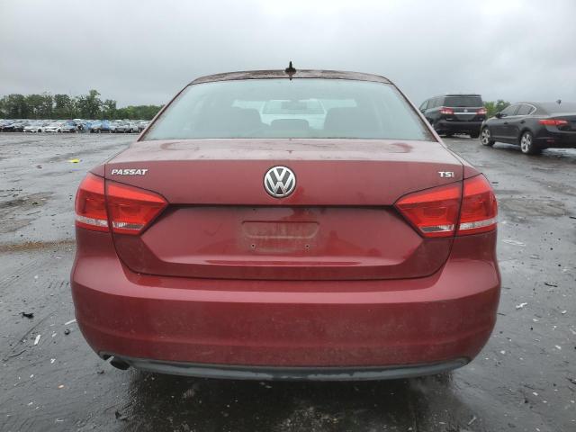  VOLKSWAGEN PASSAT 2015 Red