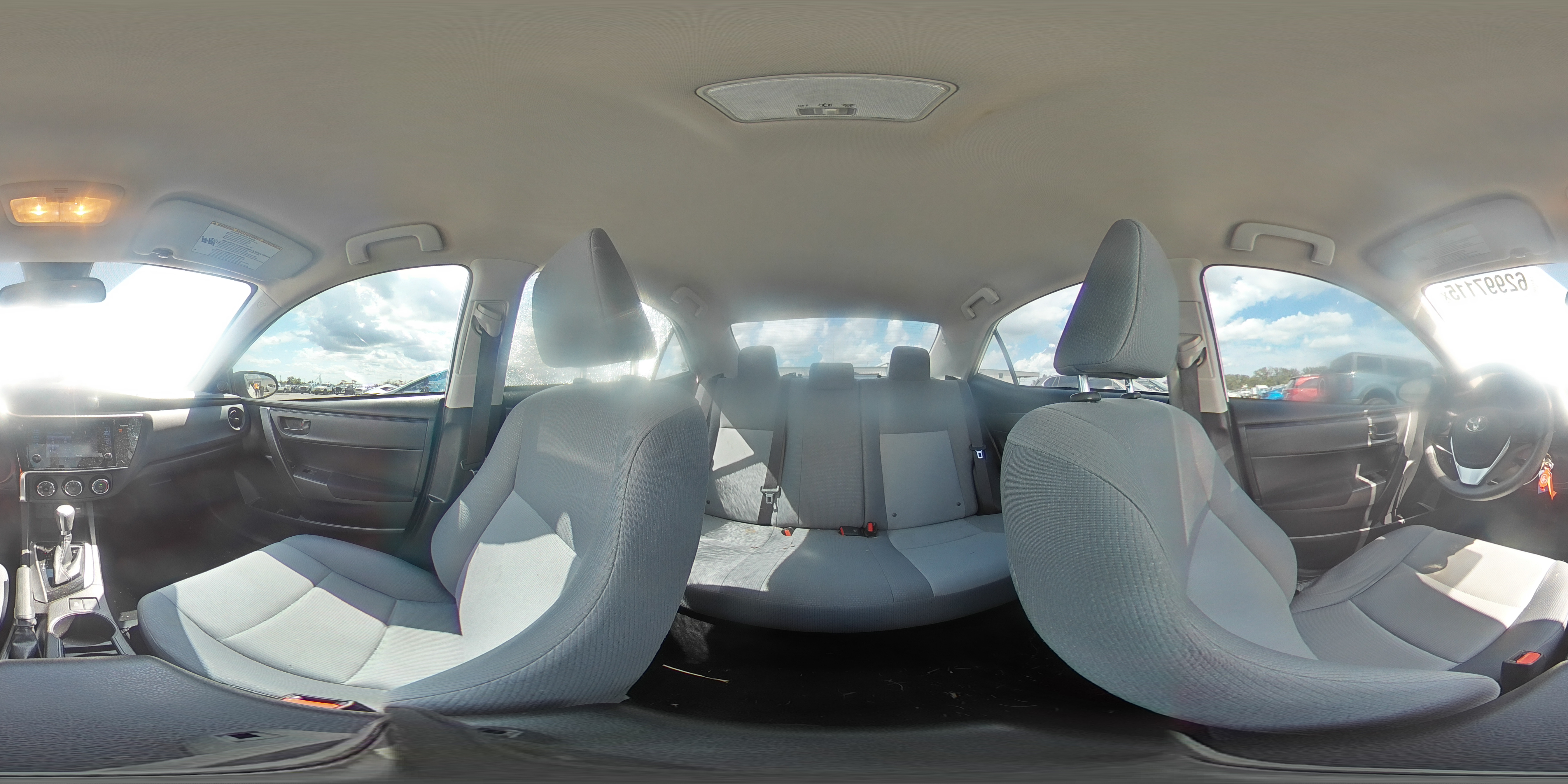 2017 Toyota Corolla L VIN: 5YFBURHE4HP589640 Lot: 62997115