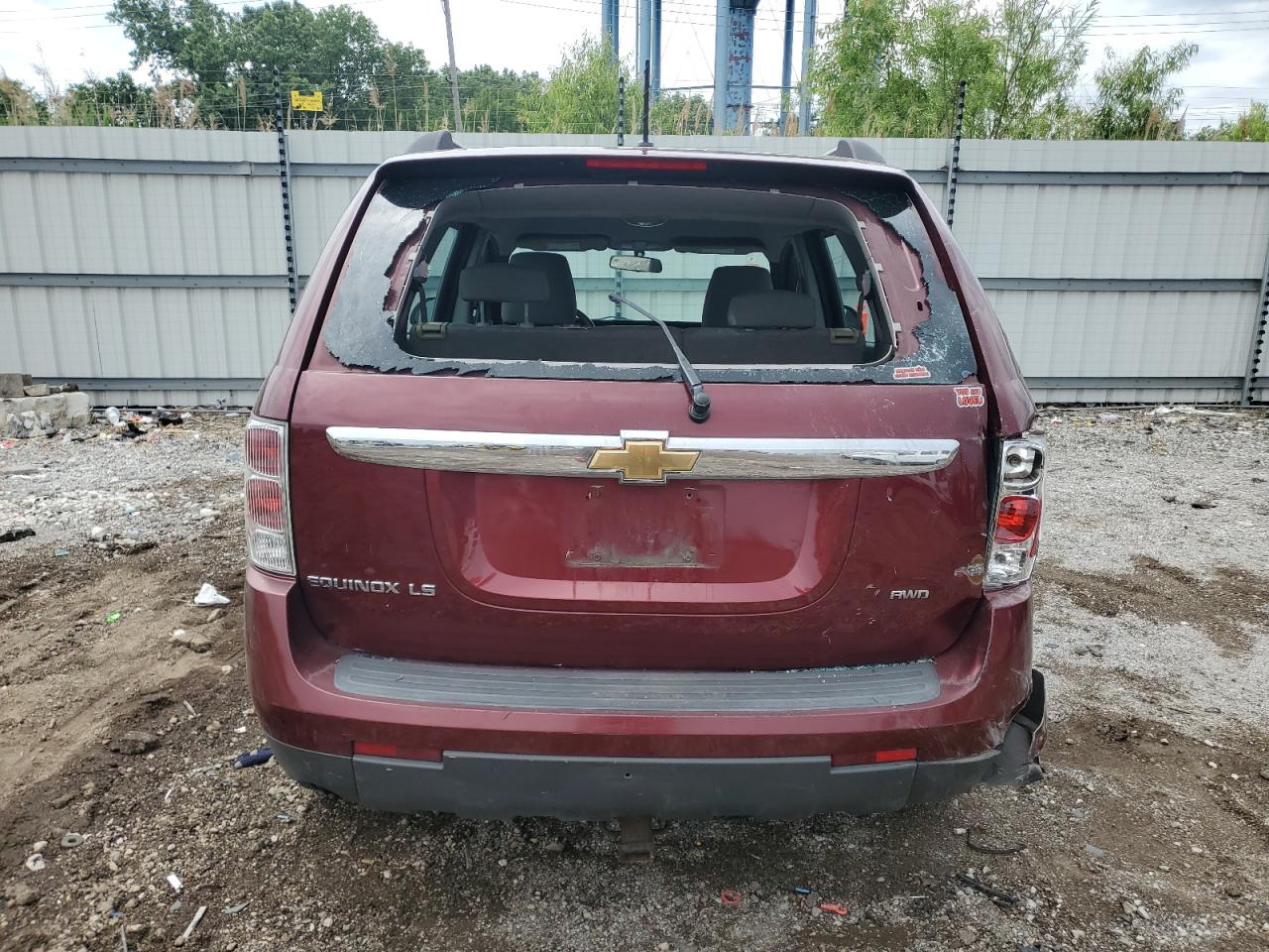 2007 Chevrolet Equinox Ls VIN: 2CNDL23F976242514 Lot: 61347055