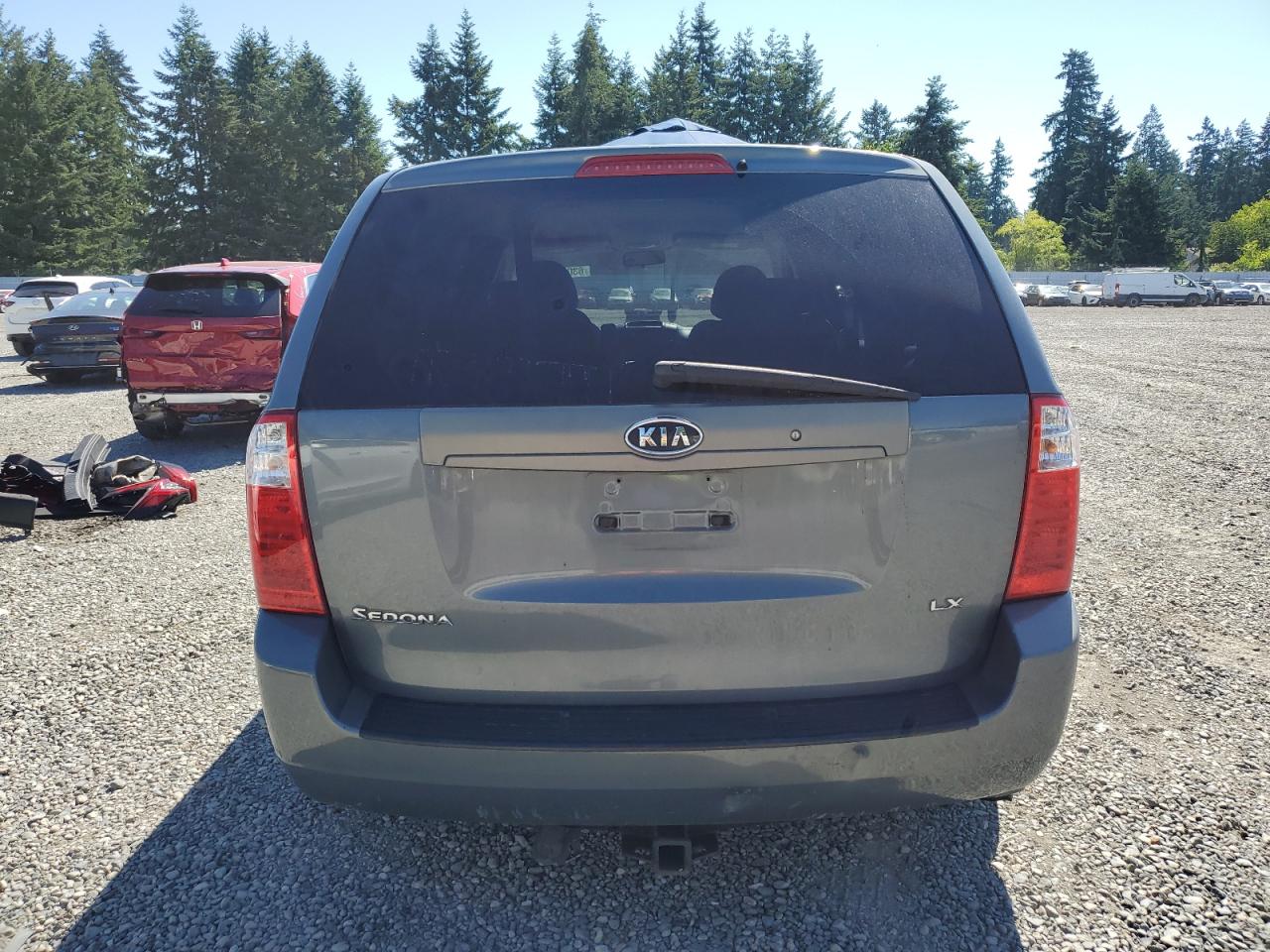 2007 Kia Sedona Ex VIN: KNDMB233076109692 Lot: 63054065