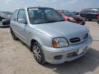 2002 NISSAN MICRA TEMP for sale at Copart YORK