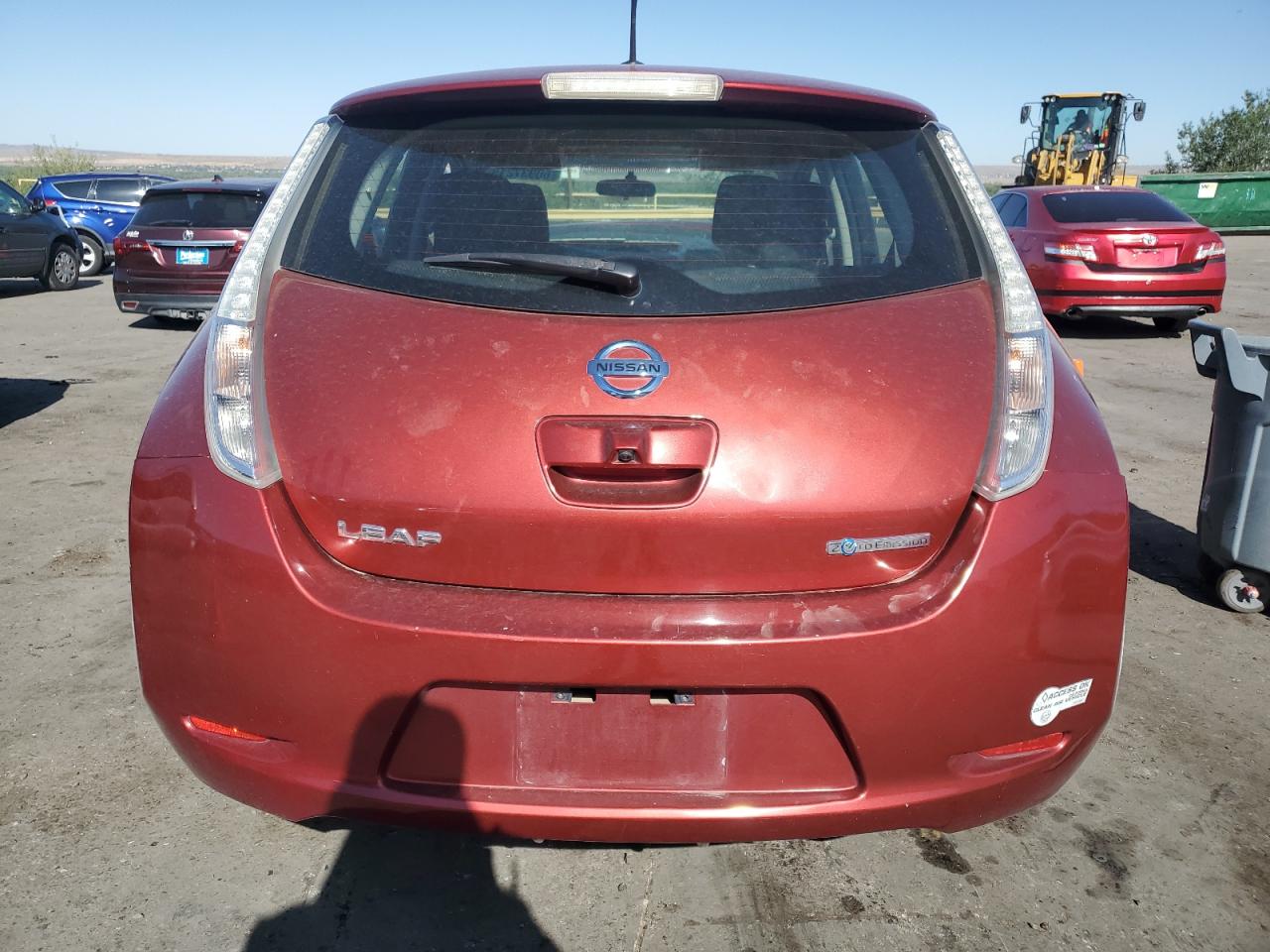 2013 Nissan Leaf S VIN: 1N4AZ0CP2DC423742 Lot: 60937315