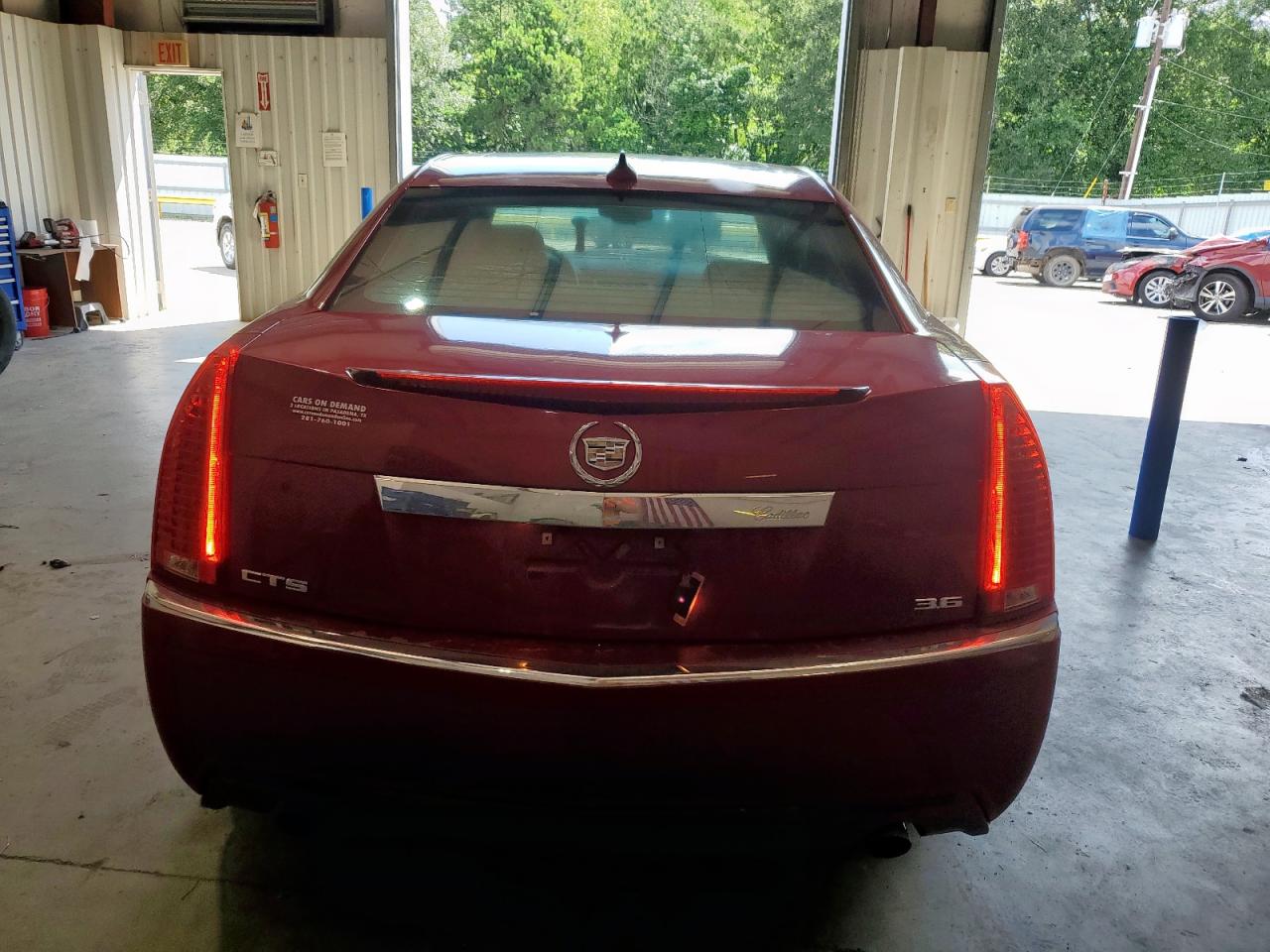 2012 Cadillac Cts Premium Collection VIN: 1G6DP5E38C0112100 Lot: 61410445