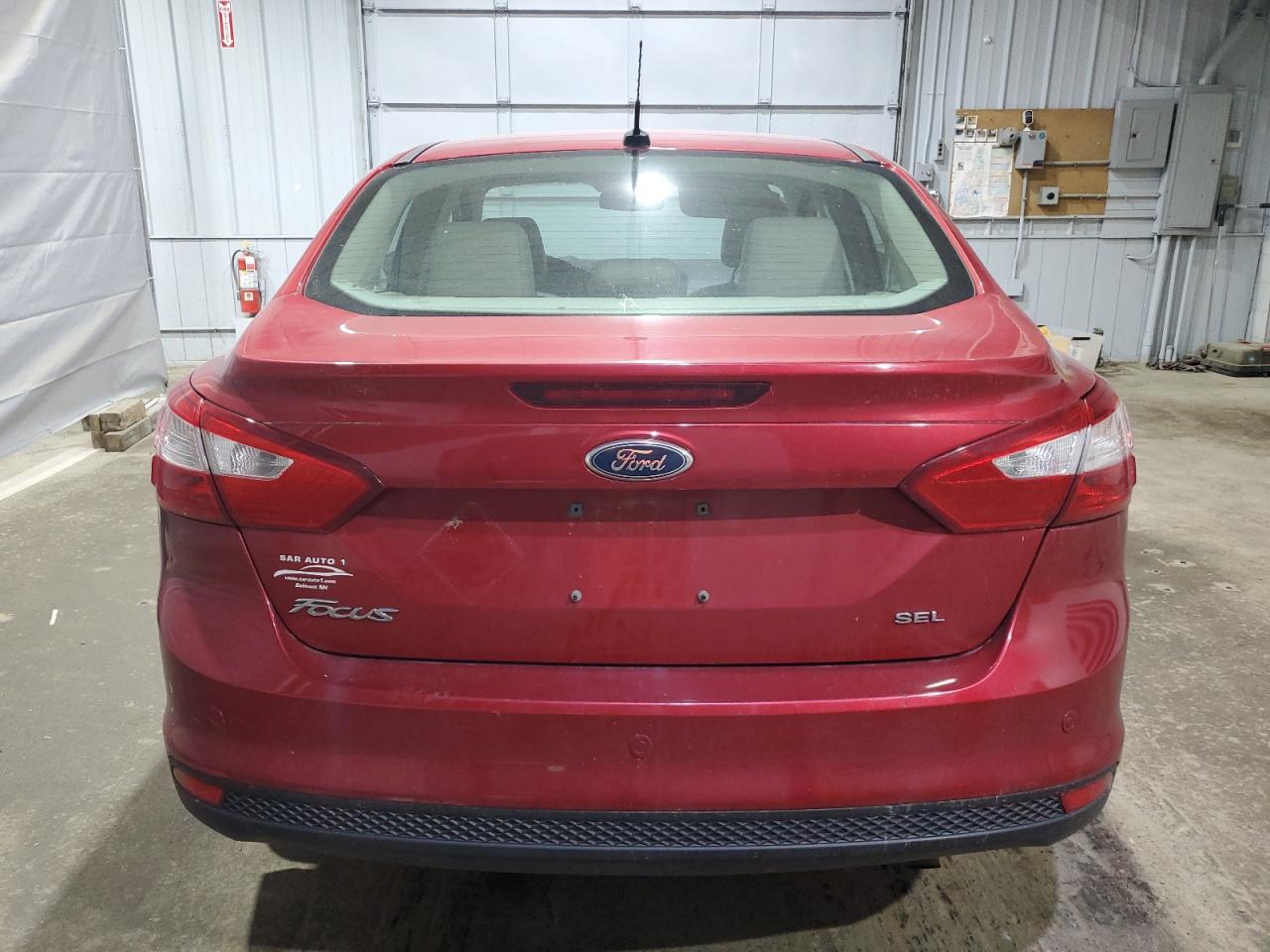 2012 Ford Focus Sel VIN: 1FAHP3H29CL299485 Lot: 61788085