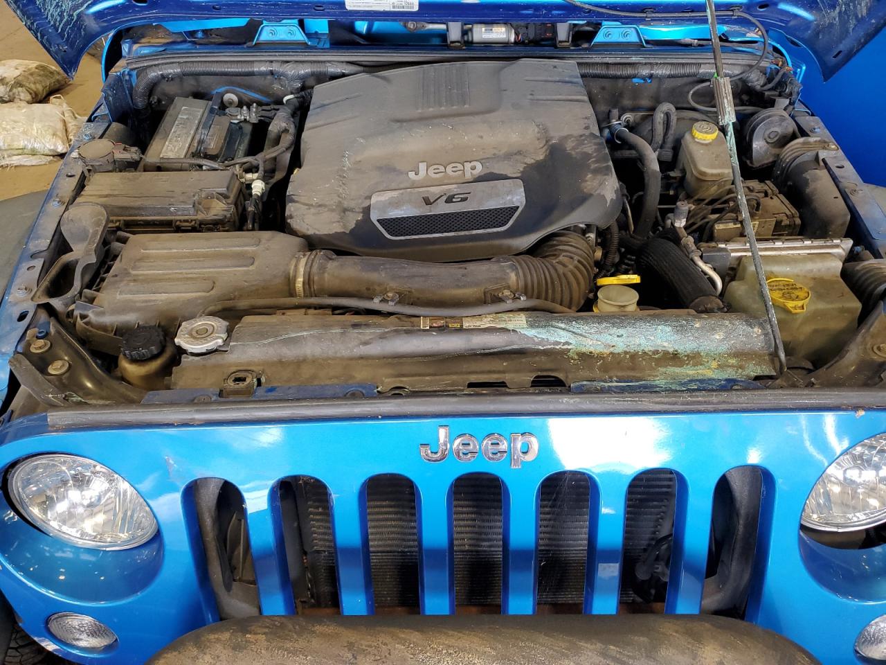 2015 Jeep Wrangler Sport VIN: 1C4AJWAG7FL520090 Lot: 62756975