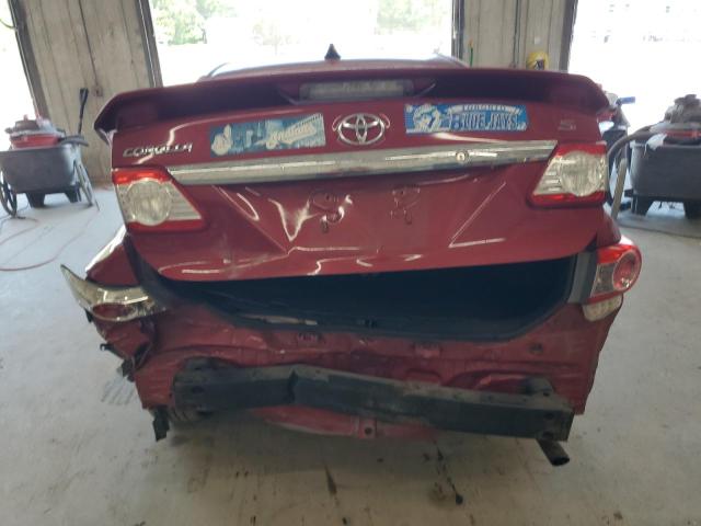  TOYOTA COROLLA 2012 Red