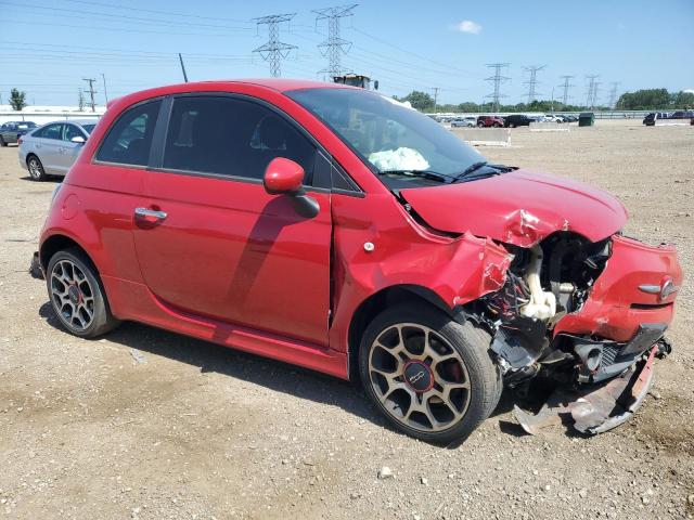  FIAT 500 2013 Червоний