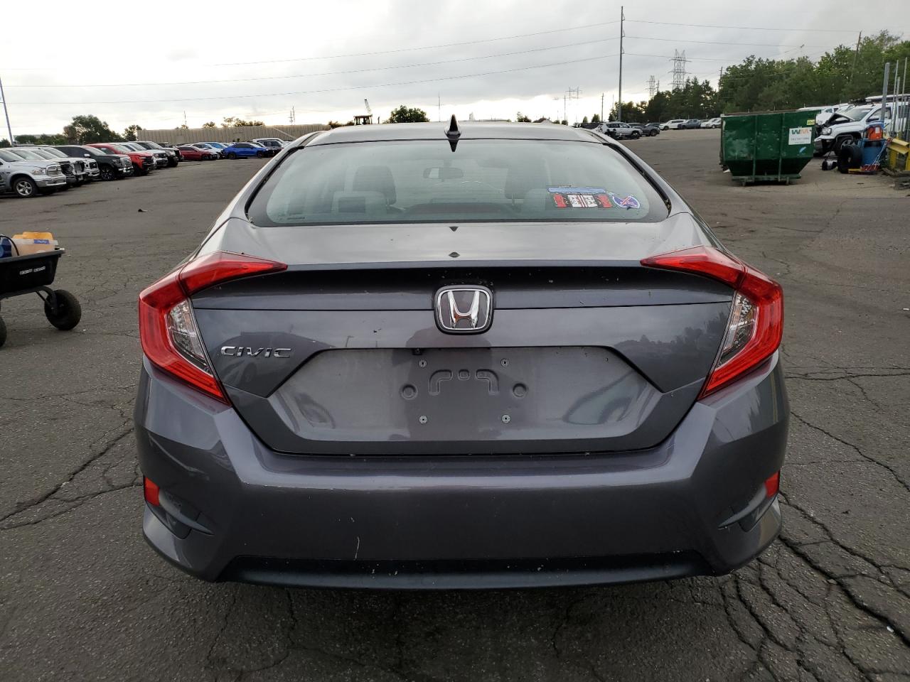 2018 Honda Civic Ex VIN: 2HGFC2F70JH579698 Lot: 62910135
