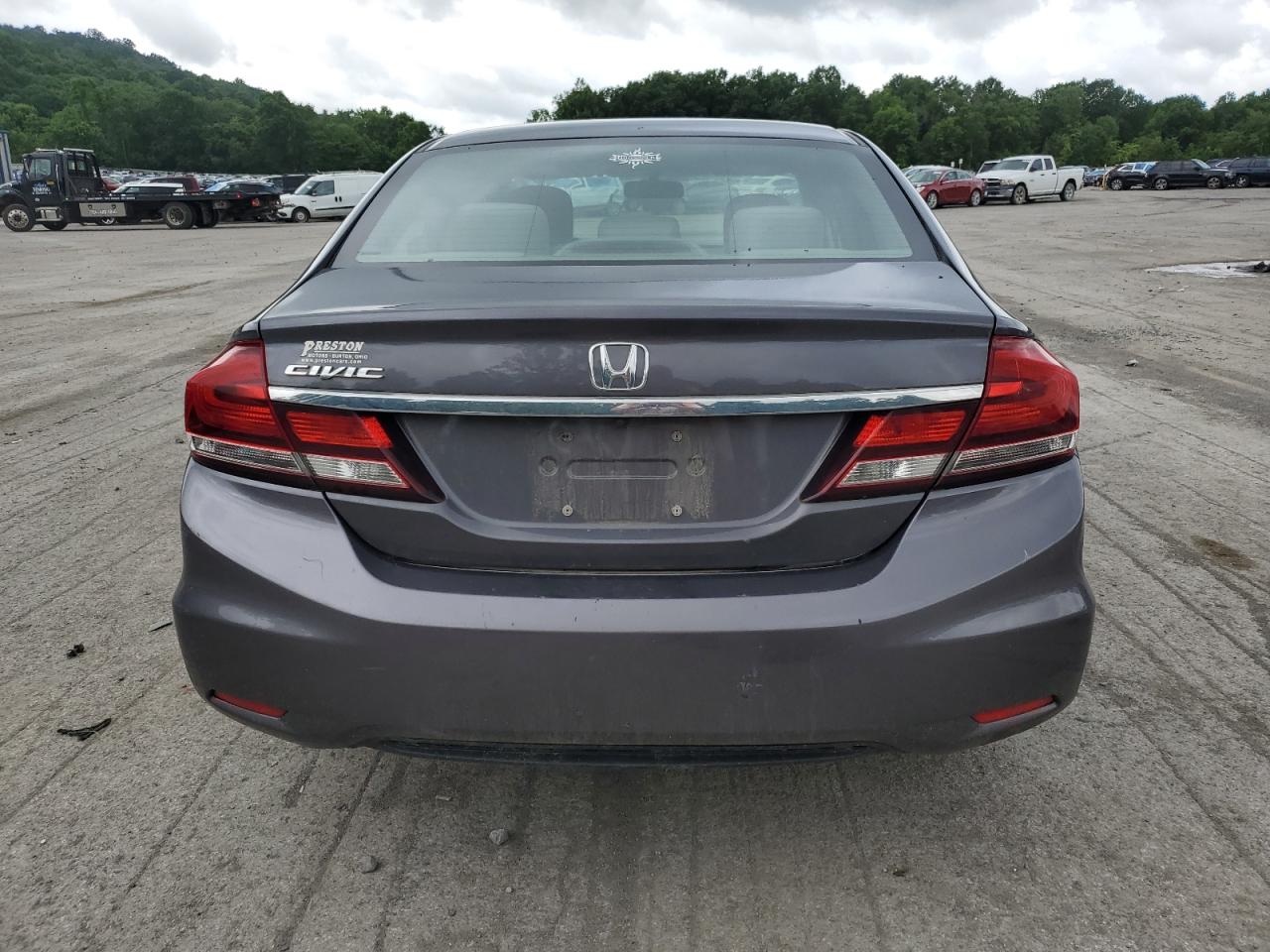 2015 Honda Civic Lx VIN: 19XFB2E55FE061672 Lot: 61496545