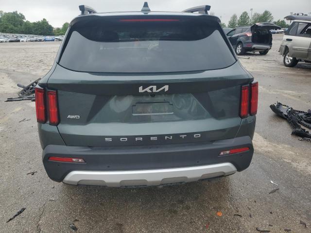  KIA SORENTO 2022 Зеленый