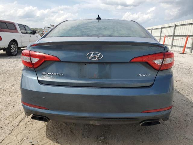  HYUNDAI SONATA 2016 Синий