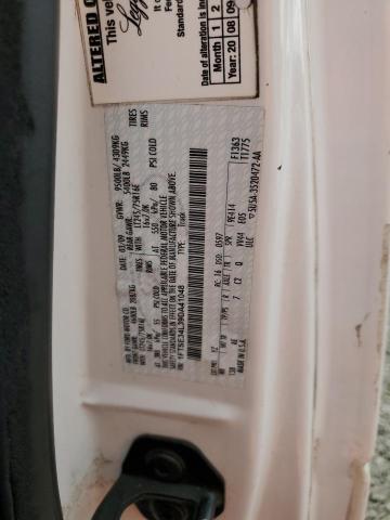 2009 FORD ECONOLINE E350 SUPER DUTY VAN