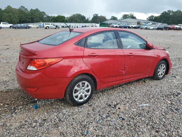 Sedans HYUNDAI ACCENT 2013 Czerwony