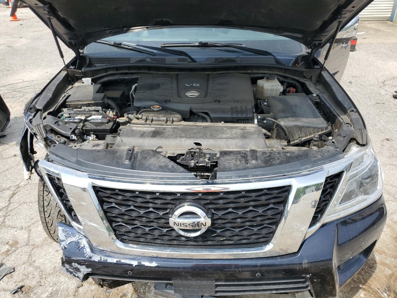 2020 Nissan Armada Sv VIN: JN8AY2NDXL9107744 Lot: 60523435