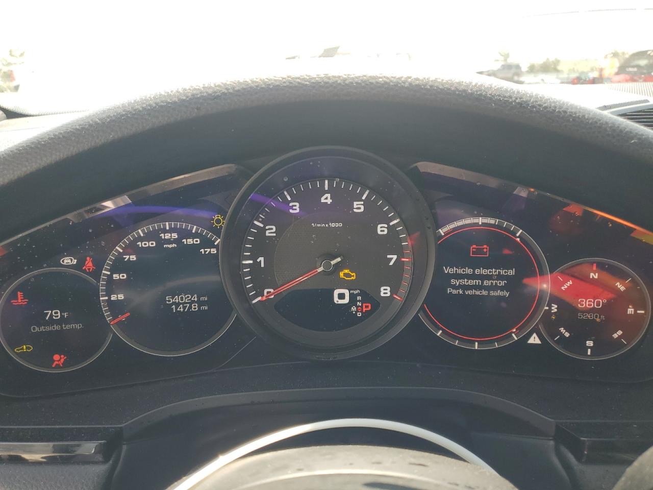 2020 Porsche Cayenne VIN: WP1AA2AY5LDA05207 Lot: 60136275