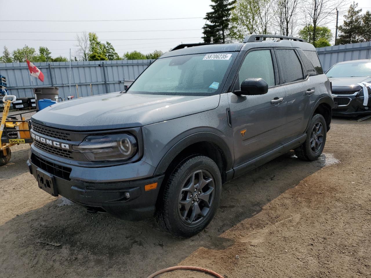 2021 Ford Bronco Sport Badlands იყიდება Bowmanville-ში, ON - Rear End