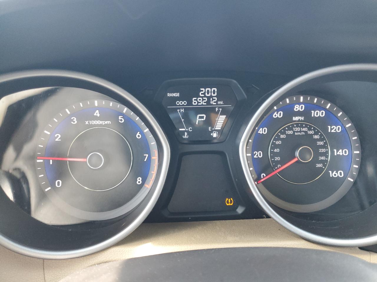 2013 Hyundai Elantra Gls VIN: KMHDH4AE9DU554336 Lot: 58862785