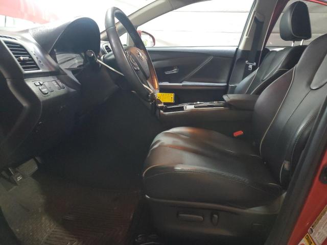  TOYOTA VENZA 2014 Czerwony