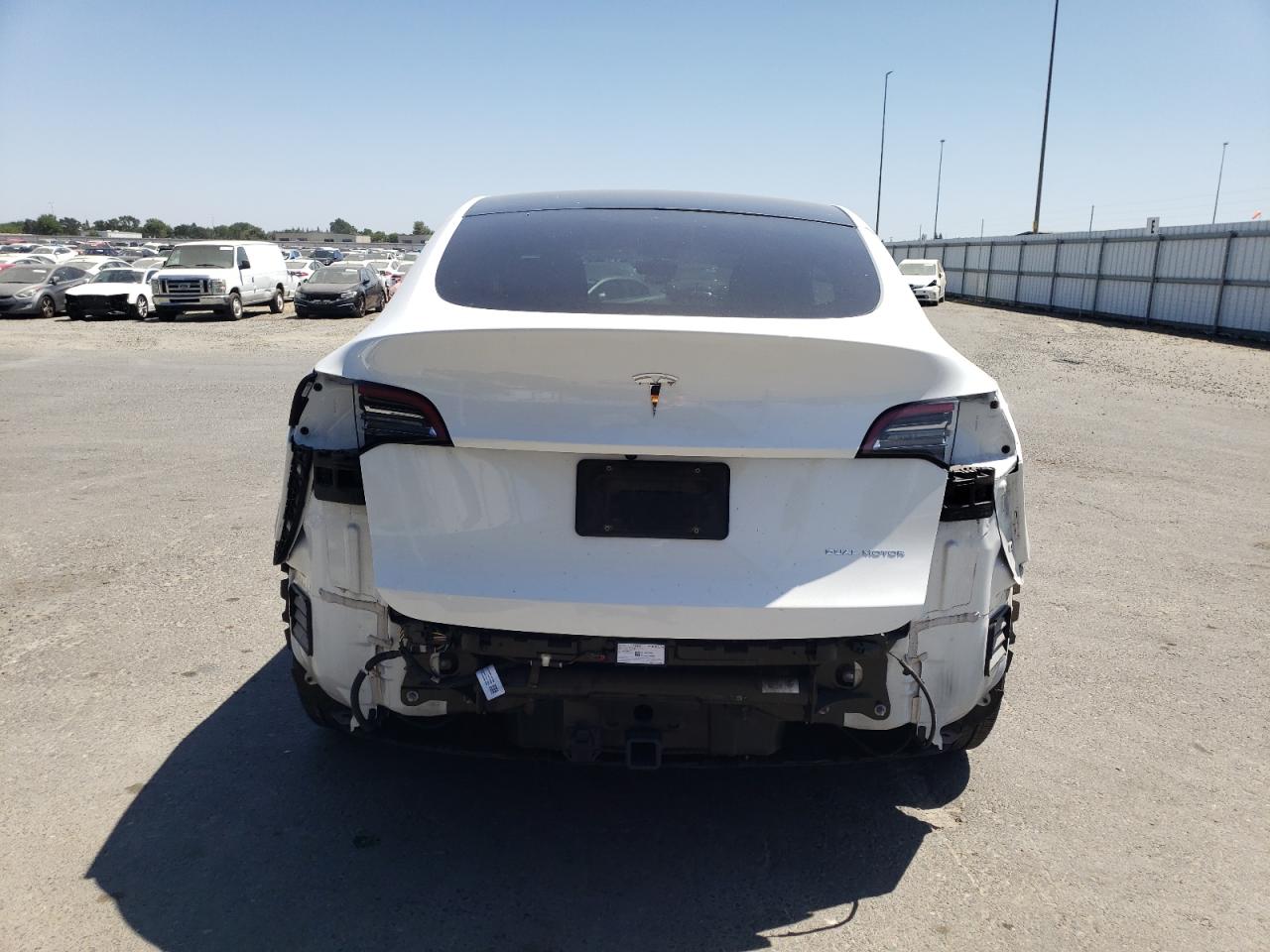 2023 Tesla Model Y VIN: 7SAYGDEE0PF637947 Lot: 61927575