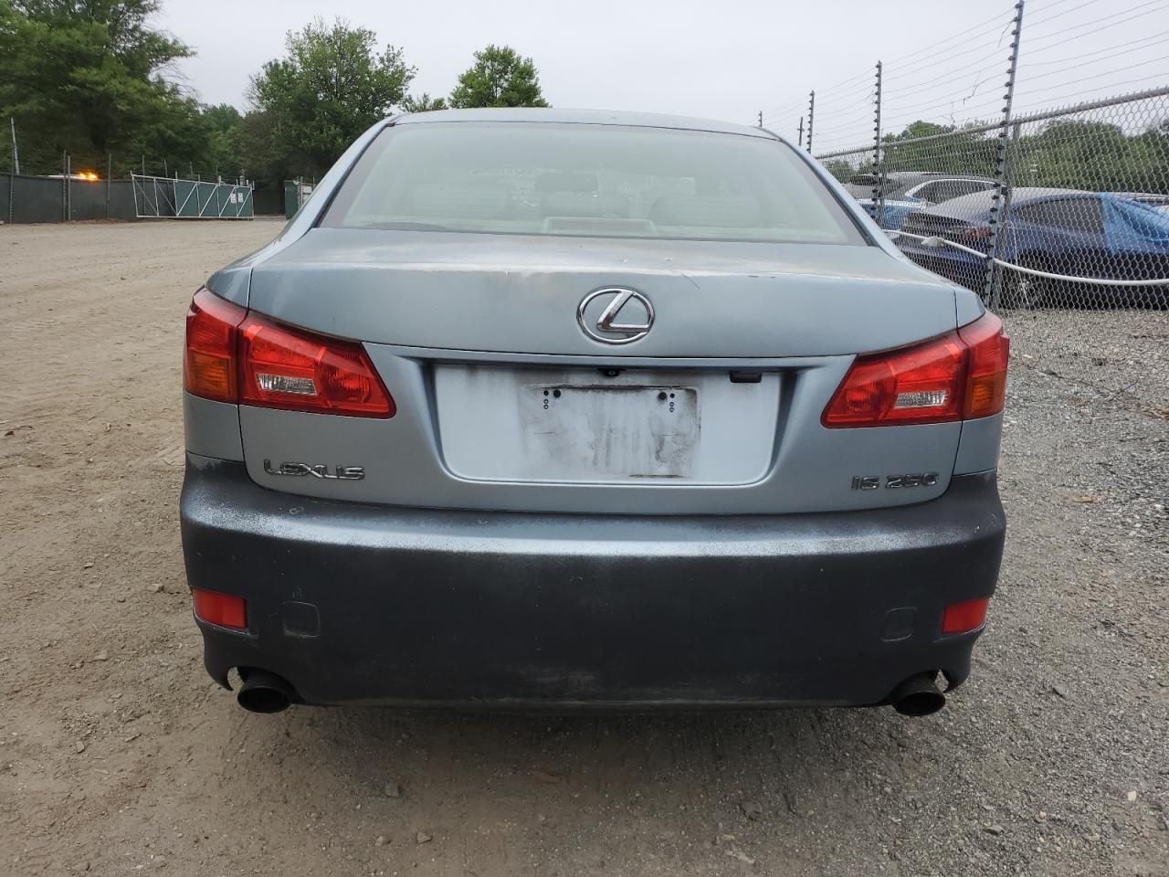 2006 Lexus Is 250 VIN: JTHBK262X65018071 Lot: 62707815