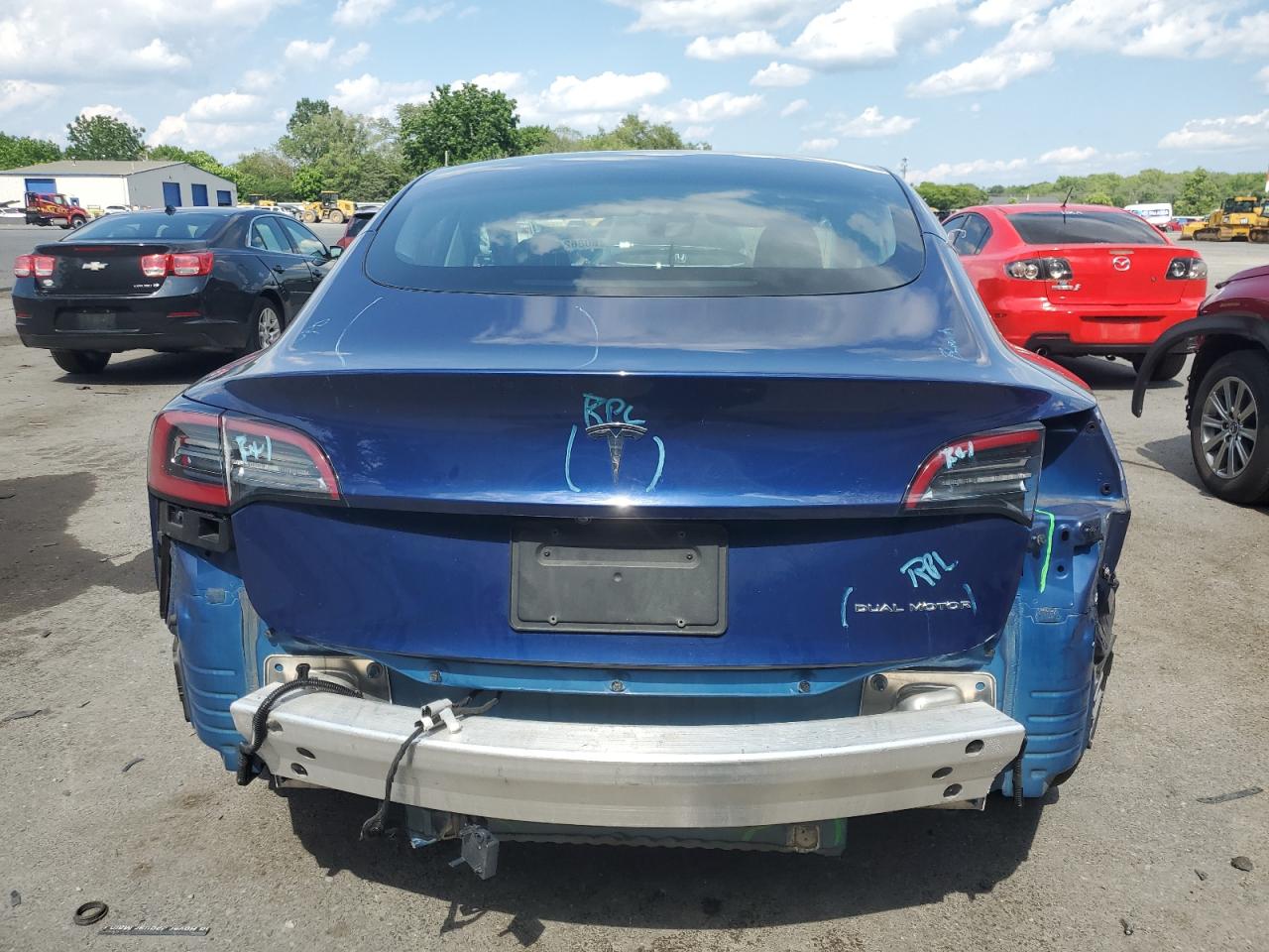 2020 Tesla Model 3 VIN: 5YJ3E1EB4LF787104 Lot: 60862485
