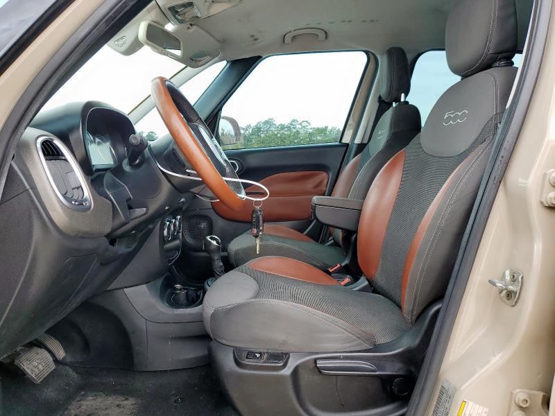  FIAT 500 2014 tan