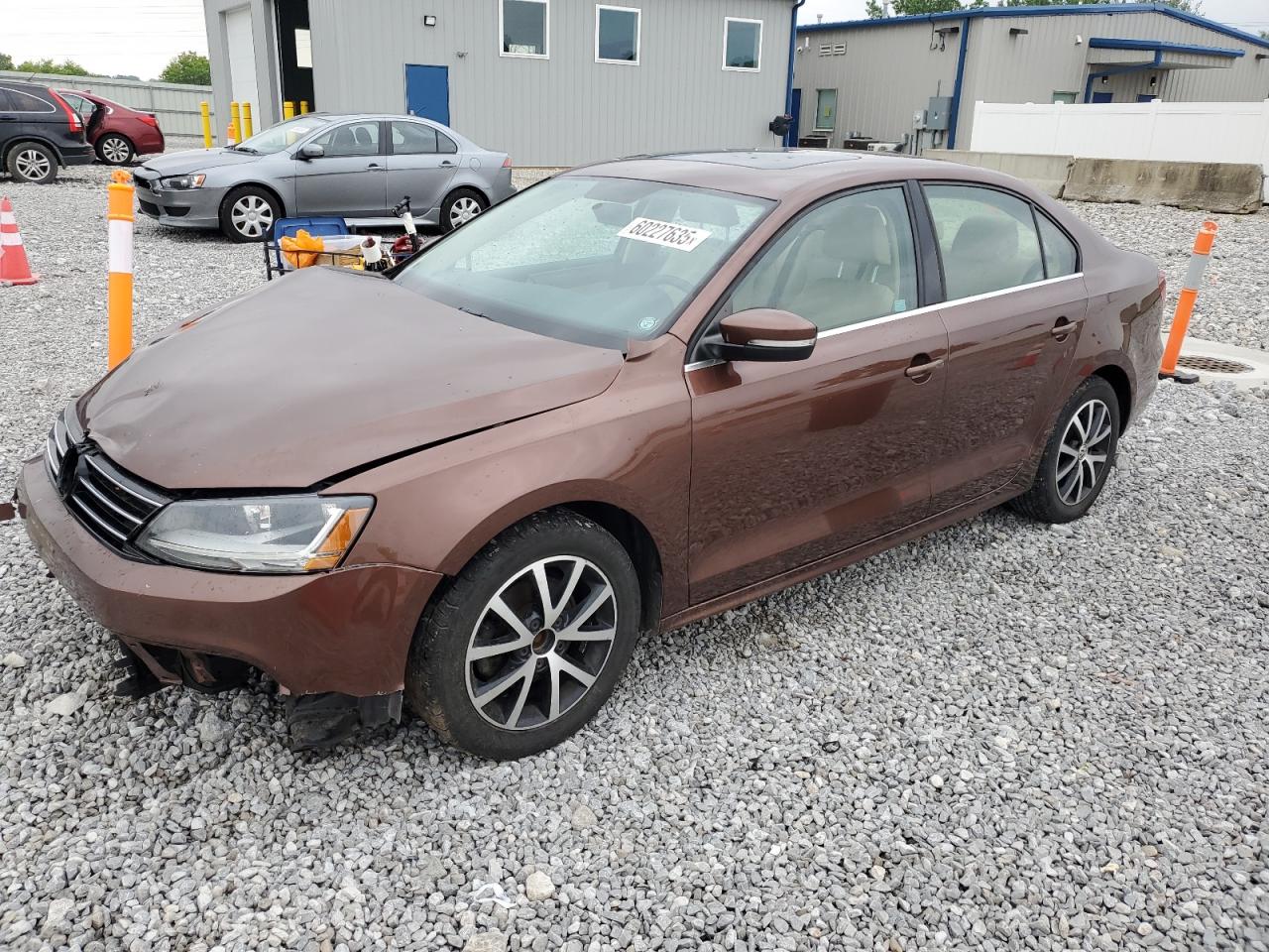 2017 Volkswagen Jetta Se იყიდება Barberton-ში, OH - Front End