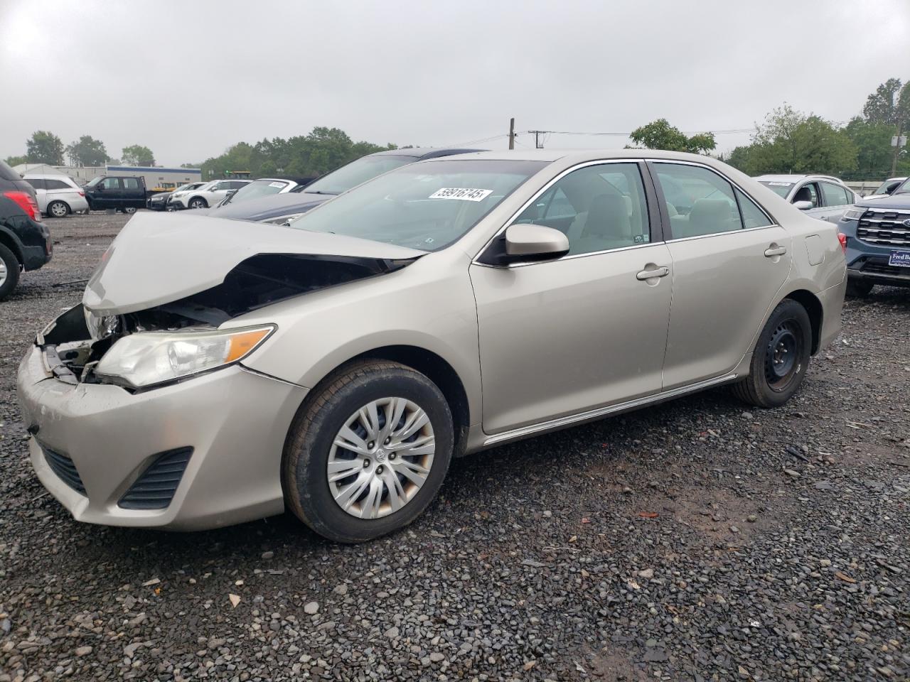 2013 Toyota Camry L en Venta en Hillsborough, NJ - Front End