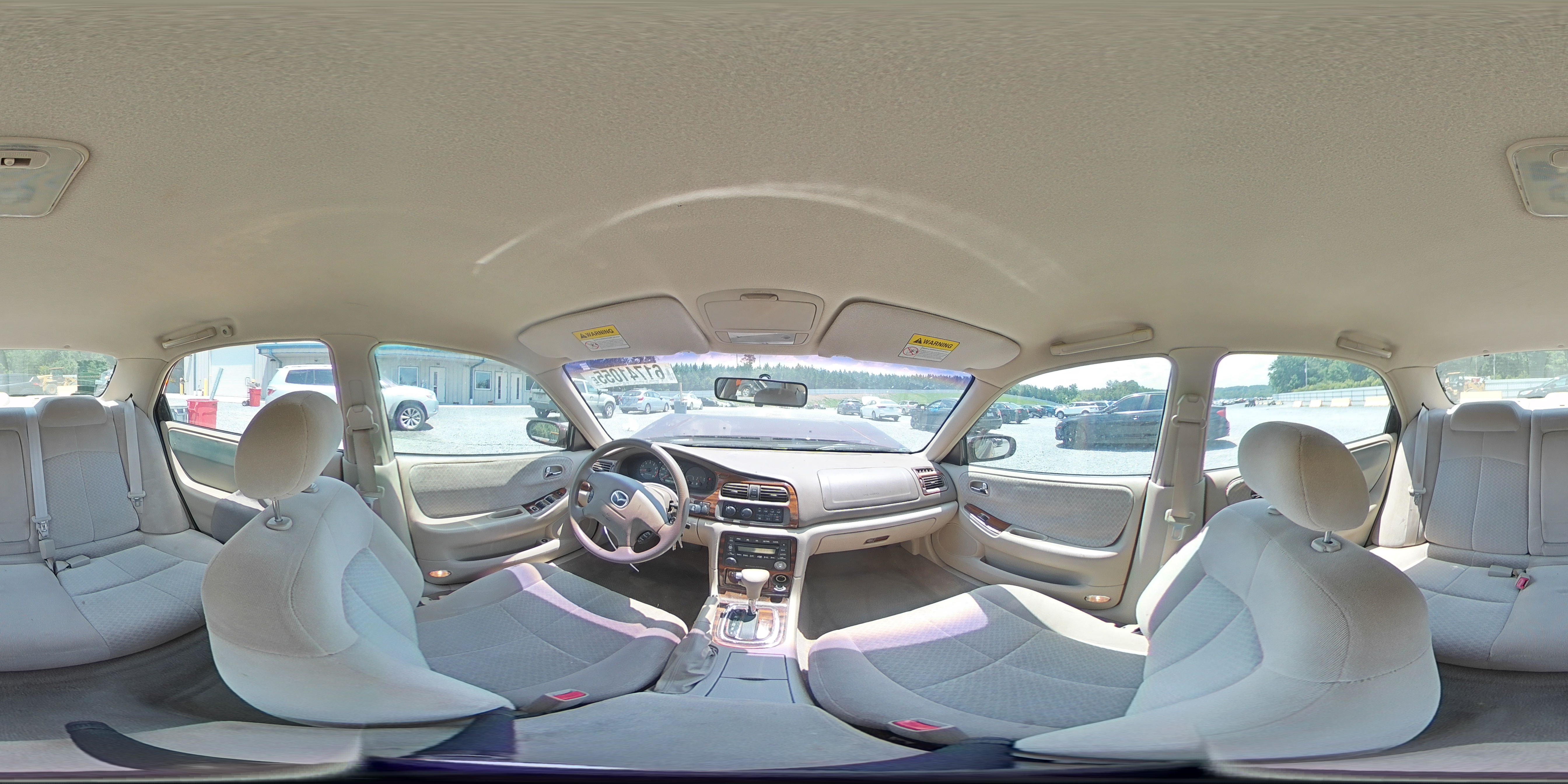 2002 Mazda 626 Lx VIN: 1YVGF22C925299200 Lot: 61741055