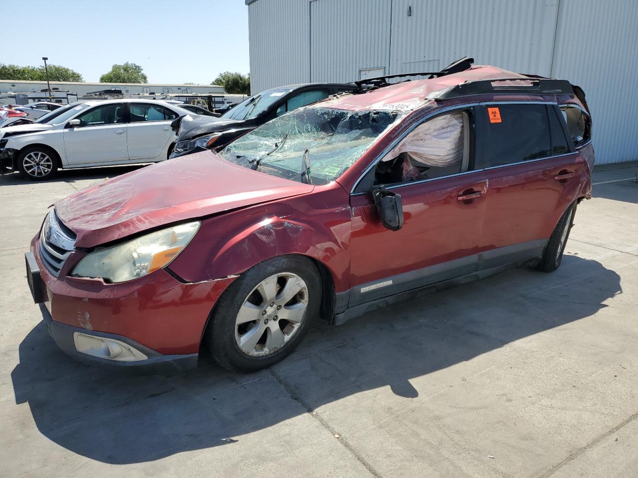 2011 Subaru Outback 2.5I Premium на продаже в Sacramento, CA - All Over