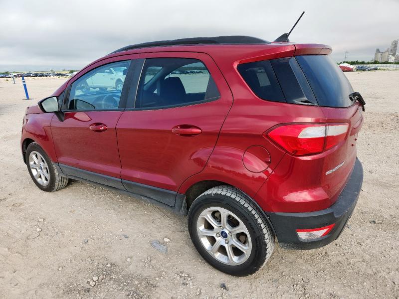  FORD ECOSPORT 2020 Red