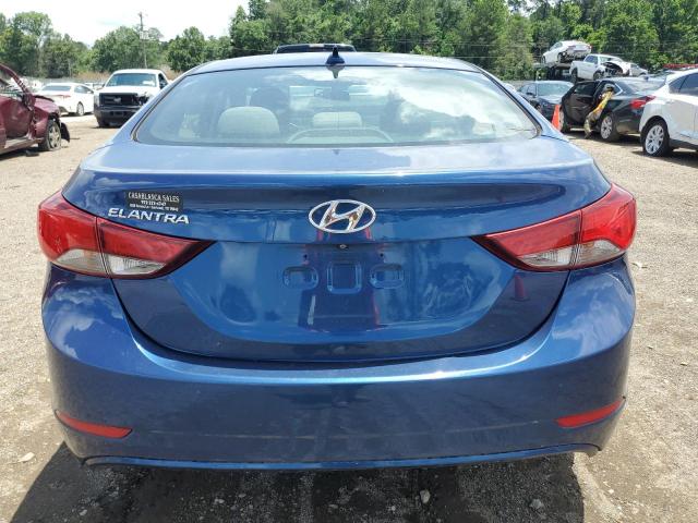 Sedans HYUNDAI ELANTRA 2016 Blue