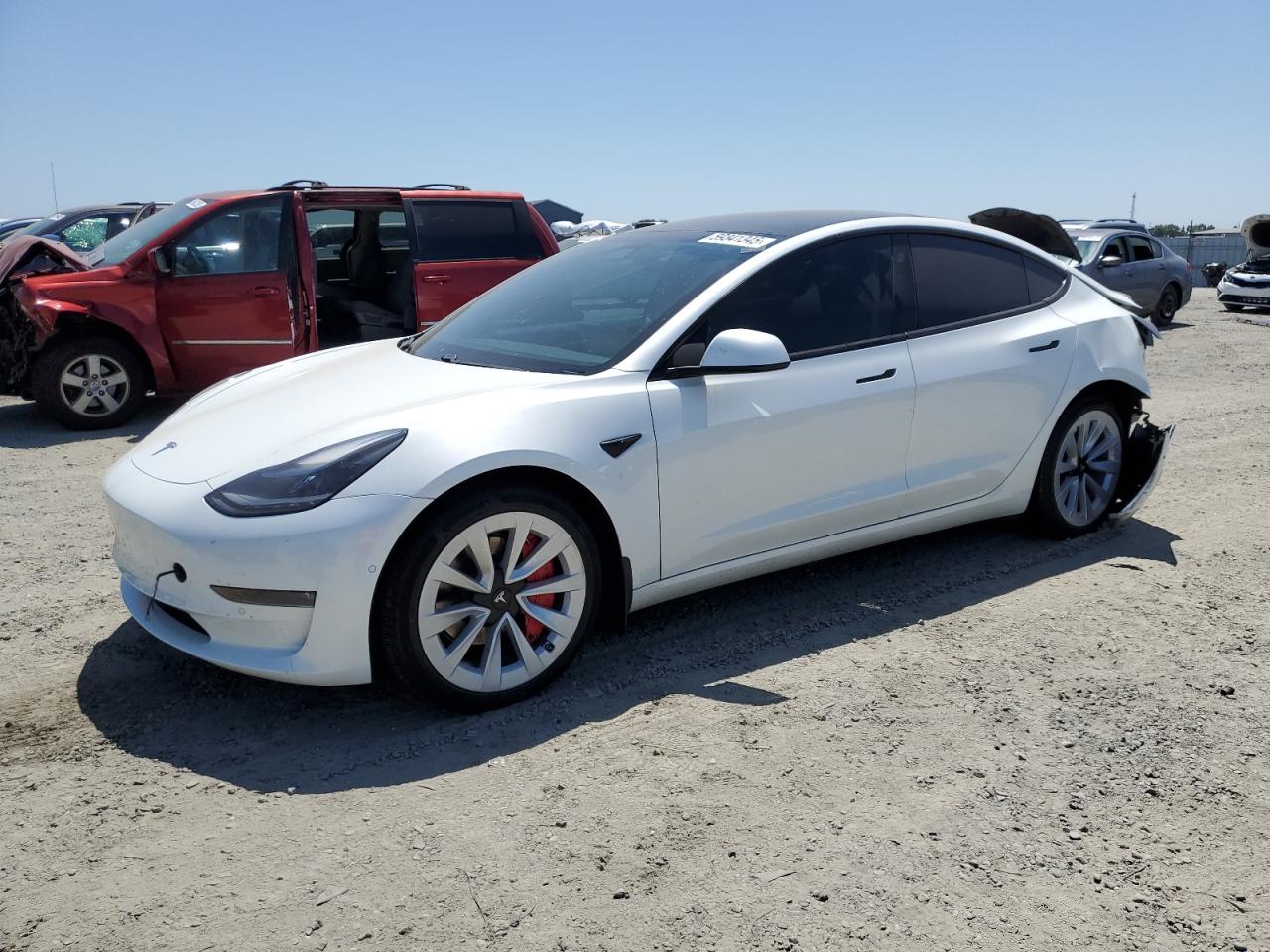2021 Tesla Model 3 იყიდება Antelope-ში, CA - Rear End