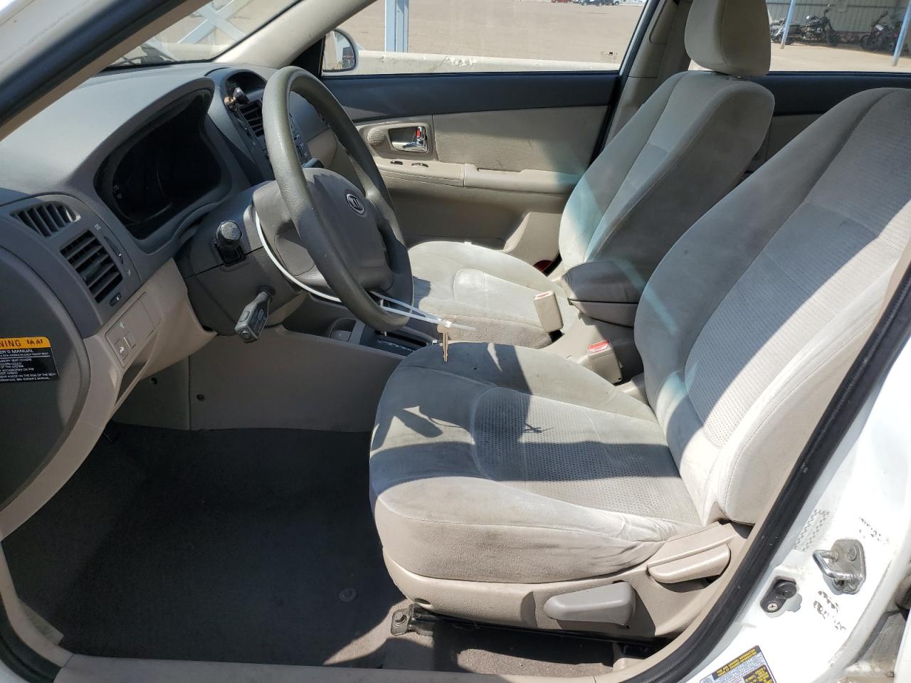 2008 Kia Spectra Ex VIN: KNAFE121985567505 Lot: 63128825