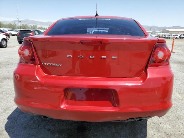  DODGE AVENGER 2014 Красный