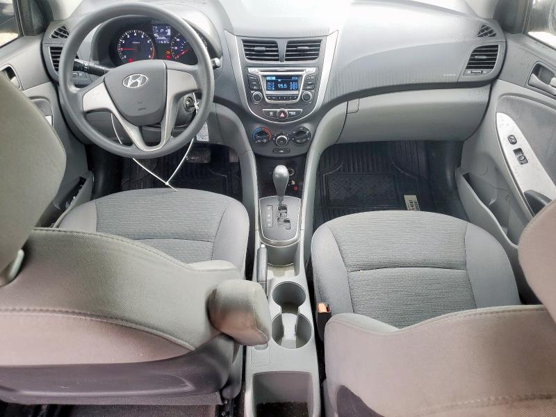  HYUNDAI ACCENT 2017 Srebrny