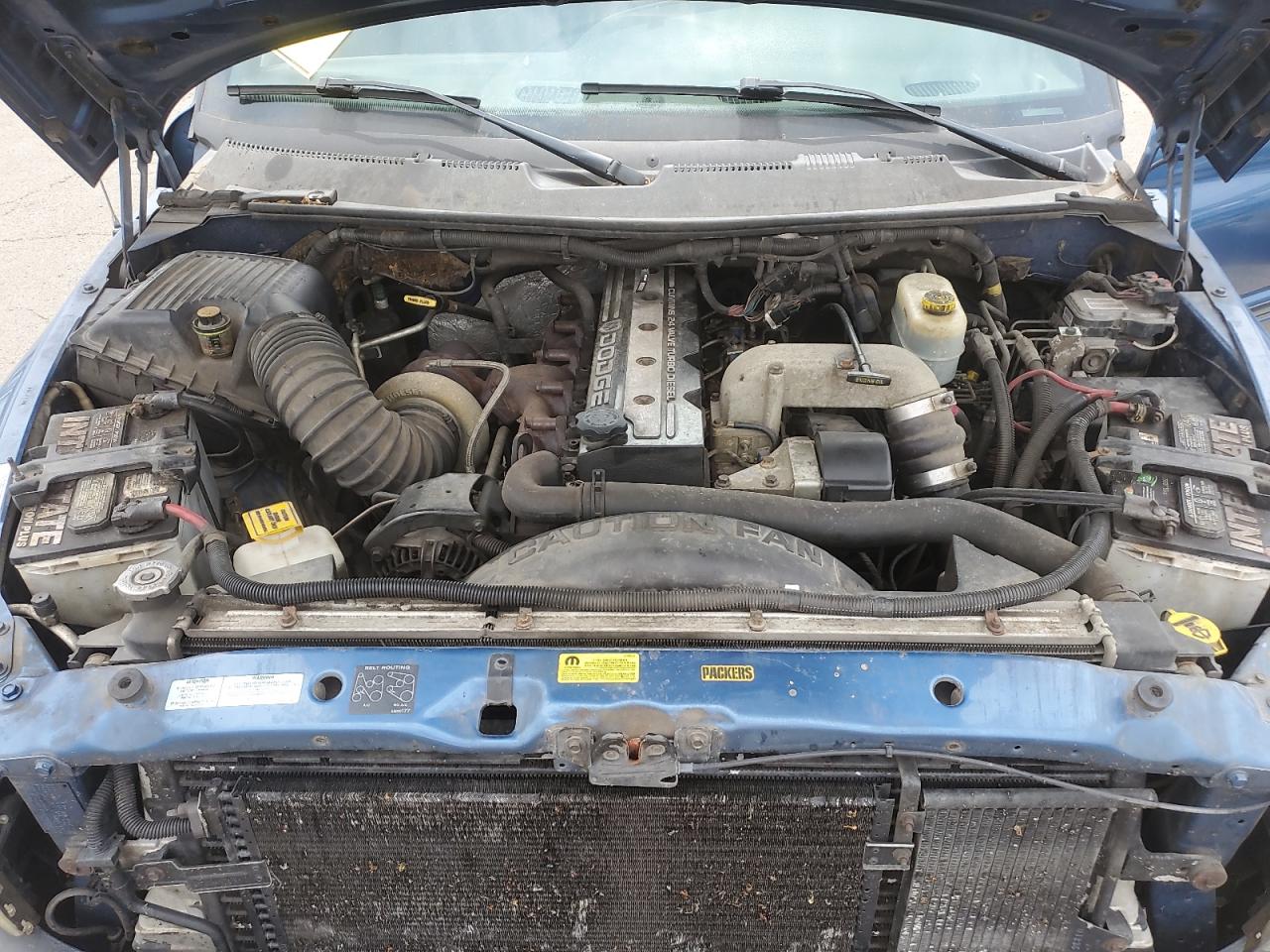 2002 Dodge Ram 2500 VIN: 3B7KF23622M202311 Lot: 62088975