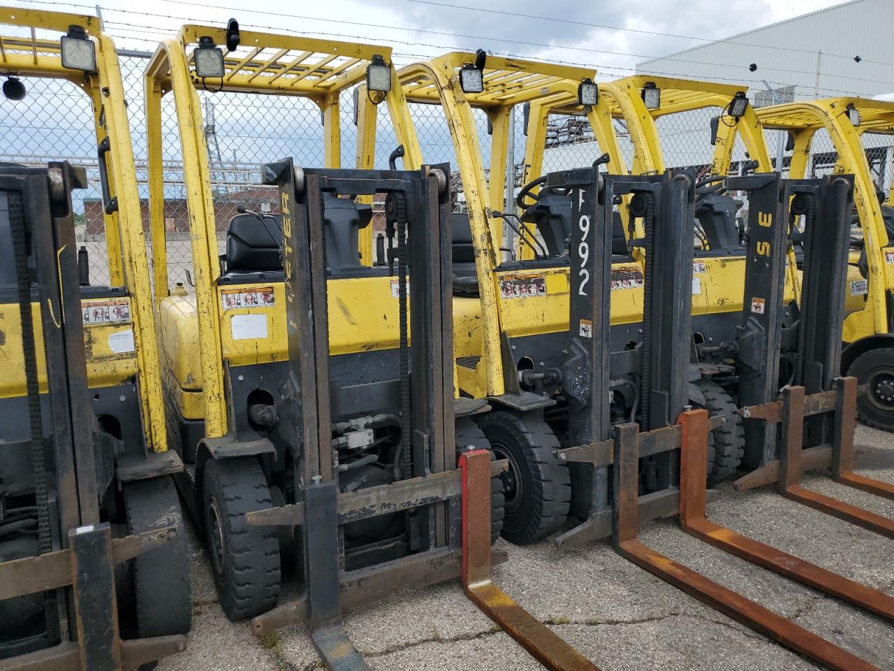 HYST FORKLIFT 2014 VIN F001V04781M