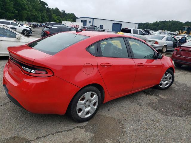Sedans DODGE DART 2016 Czerwony