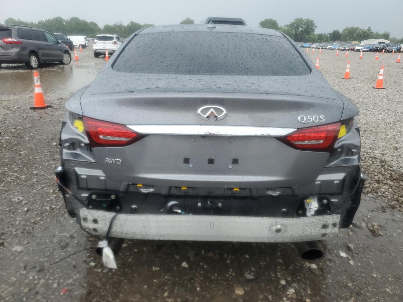 2019 Infiniti Q50 Luxe VIN: JN1EV7AR6KM558530 Lot: 62074895