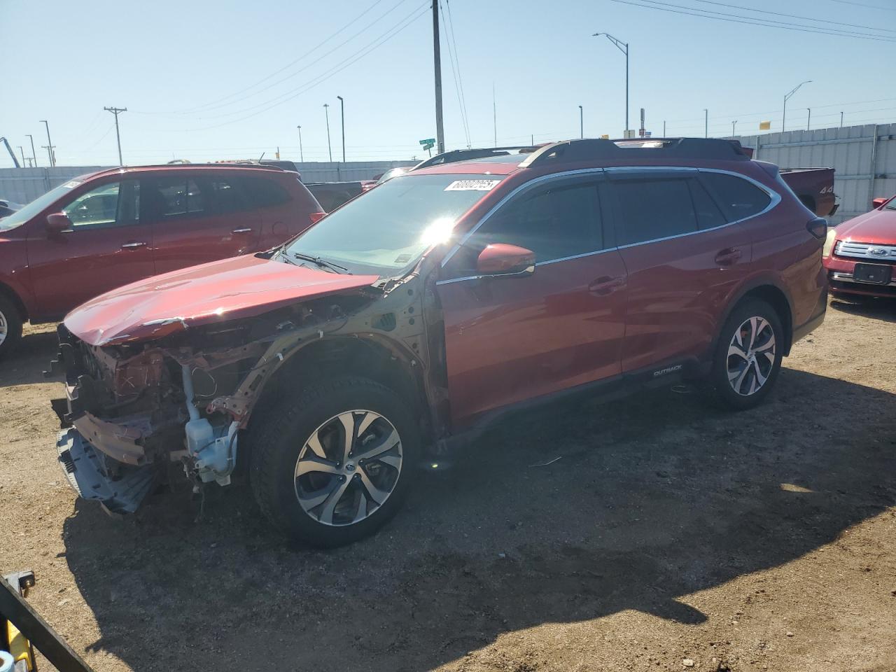 2020 Subaru Outback Limited на продаже в Greenwood, NE - Front End