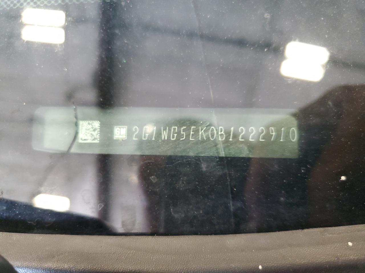 2011 Chevrolet Impala Lt VIN: 2G1WG5EK0B1222910 Lot: 60995235