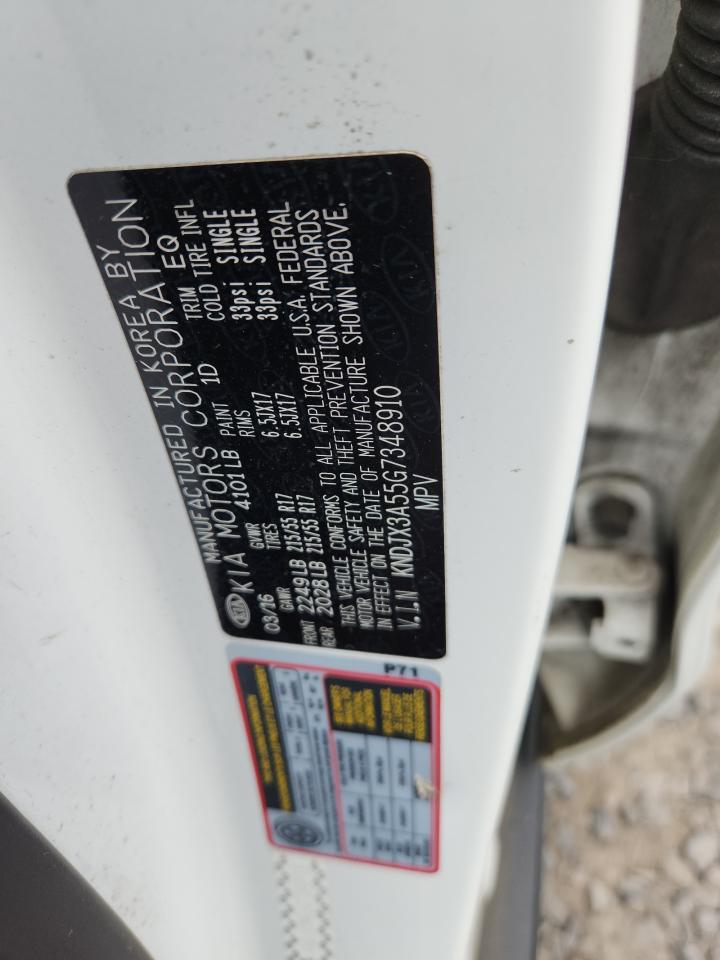 KIA SOUL 2016 VIN KNDJX3A55G7348910 фото 13